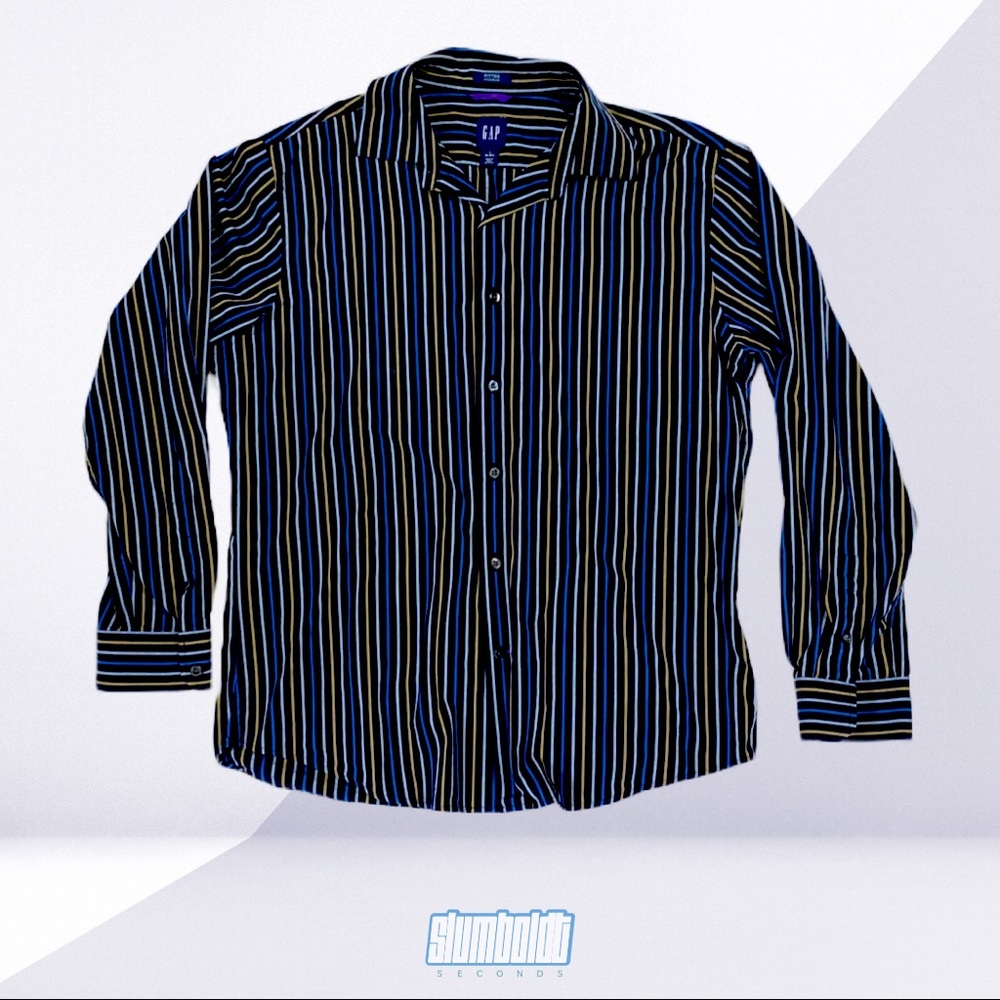 Vintage GAP Premium Fitted Button Up Dress Shirt